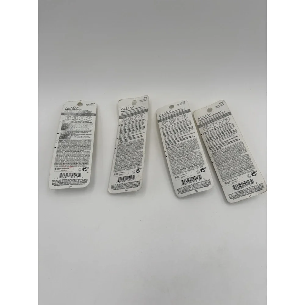 4 Almay Ageless Hydrating Concealer Sealed 0.37 fl‎ oz Each 040 - Medium Deep